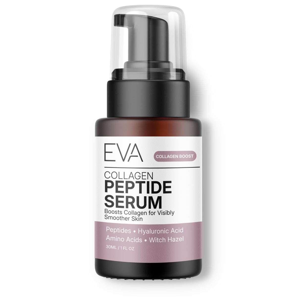 Eva Naturals Collagen Multi Peptide Serum 1 oz front view