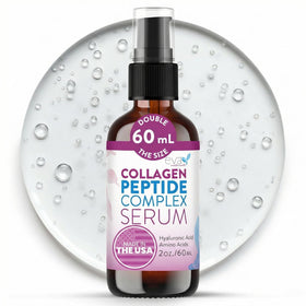 Eva Naturals Collagen Peptide Serum 2 oz front view