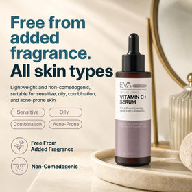 Eva Naturals Skin Clearing Serum packaging details