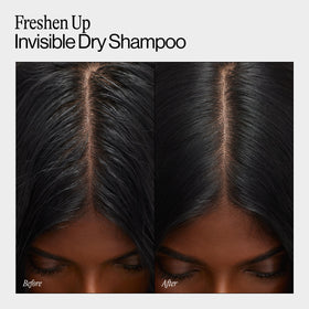 EVA·NYC Invisible Dry Shampoo Spray back view with ingredient list