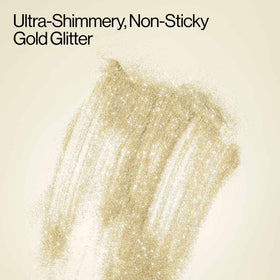 EVA·NYC Kweeen Gold Glitter Spray on hair for shine