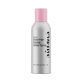 EVA·NYC Kweeen Silver Hair and Body Glitter Spray front view