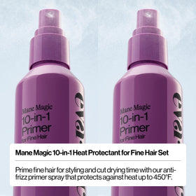 EVA·NYC Mane Magic 10-in-1 Heat Protectant Set back view