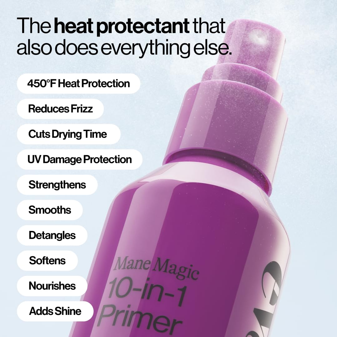 EVA·NYC Mane Magic 10-in-1 Heat Protectant Spray back view