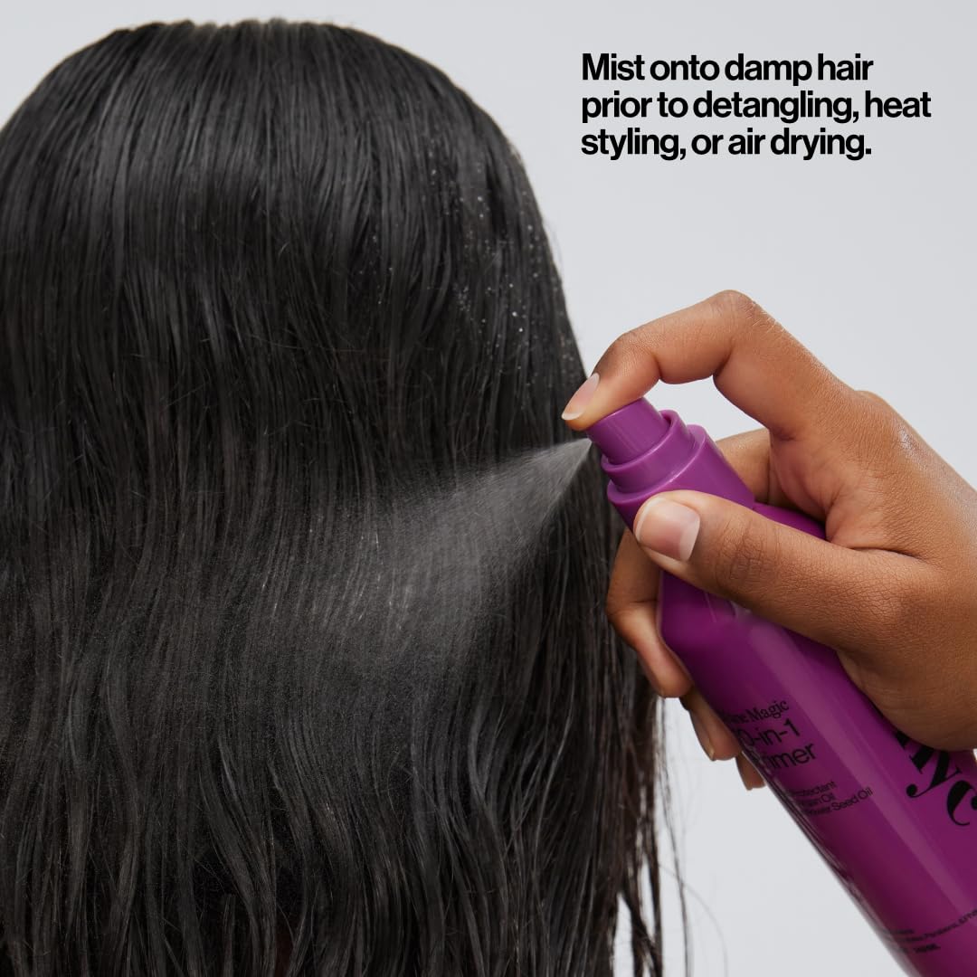 EVA·NYC Mane Magic 10-in-1 Heat Protectant Spray nozzle close-up