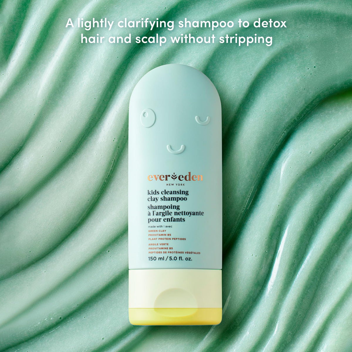 Evereden Kids After-Swim Shampoo 200g side view