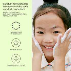 Evereden Kids Cloud Face Wash 150g packaging designed for children