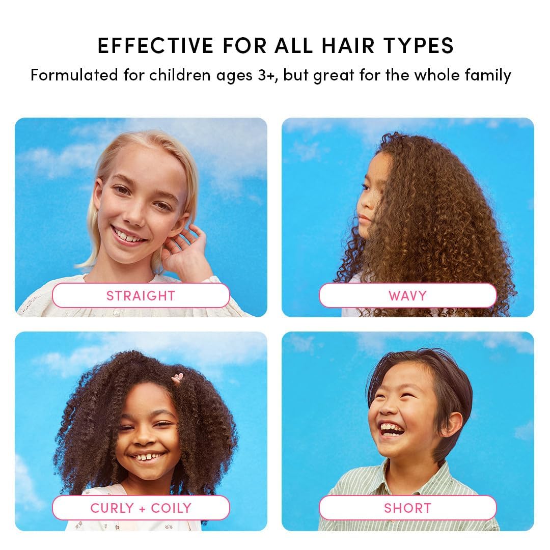 Evereden Kids Conditioner showing application texture