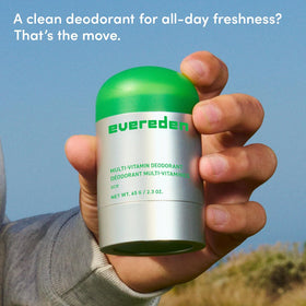 Evereden Kids Deodorant 8+ ACE displayed on a bathroom counter