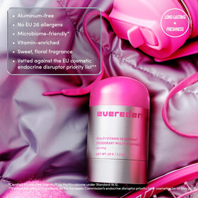 Evereden Kids Deodorant for Girls 8+ back view with ingredients
