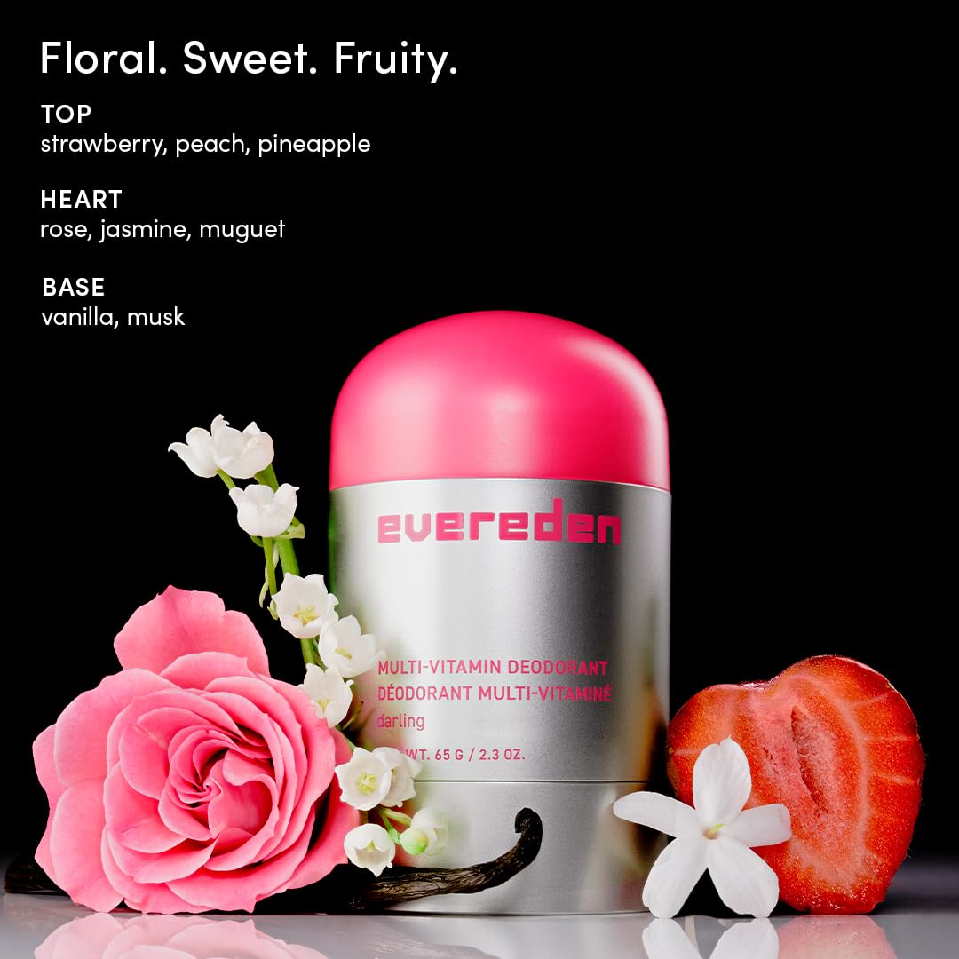 Evereden Kids Deodorant for Girls 8+ packaging with playful design