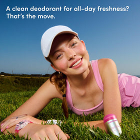 Evereden Kids Deodorant for Girls 8+ side view showing texture