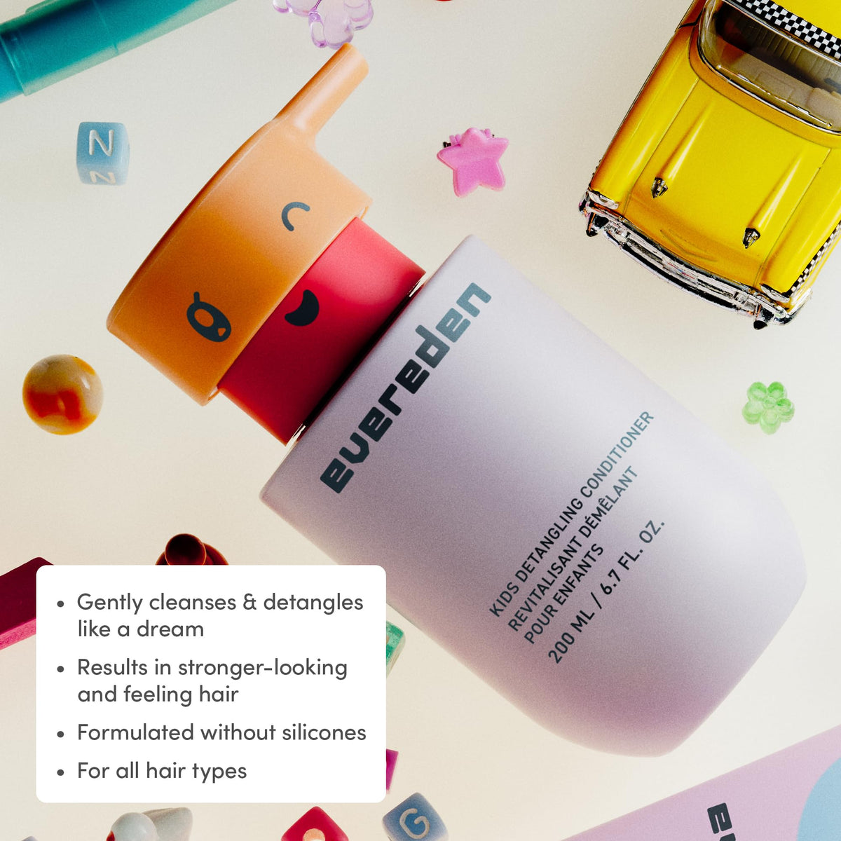 Evereden Kids Detangling Shampoo with argan oil and shea butter