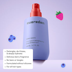Evereden Kids Detangling Spray application on child's hair