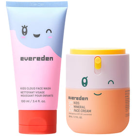 Evereden Kids Face Wash front view with creamy texture