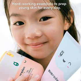Evereden Kids Face Wash in a bathroom setting