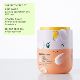 Evereden Kids Mineral Face Cream SPF 20 with sunflower seed oil