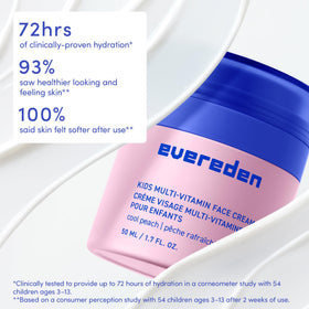 Evereden Kids Multi-Vitamin Face Cream texture close-up