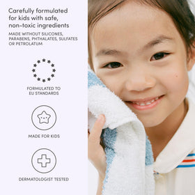 Evereden Multi-Vitamin Kids Body Wash 340g side view