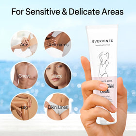 Evervines Hair Removal Cream texture close-up