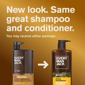 Every Man Jack 2-in-1 Shampoo & Conditioner 24 oz side view