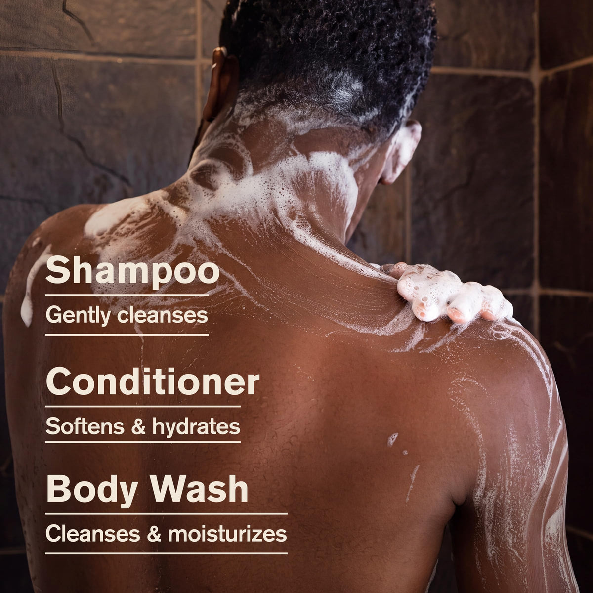 Every Man Jack 3-in-1 Body Wash Sea Minerals Citron lifestyle use