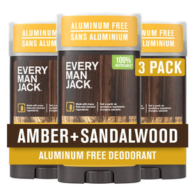 Every Man Jack Aluminum Free Deodorant 3-pack front view