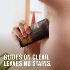 Every Man Jack Amber Sandalwood deodorant stick back view