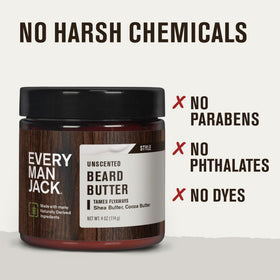 Every Man Jack Beard Butter in bathroom setting