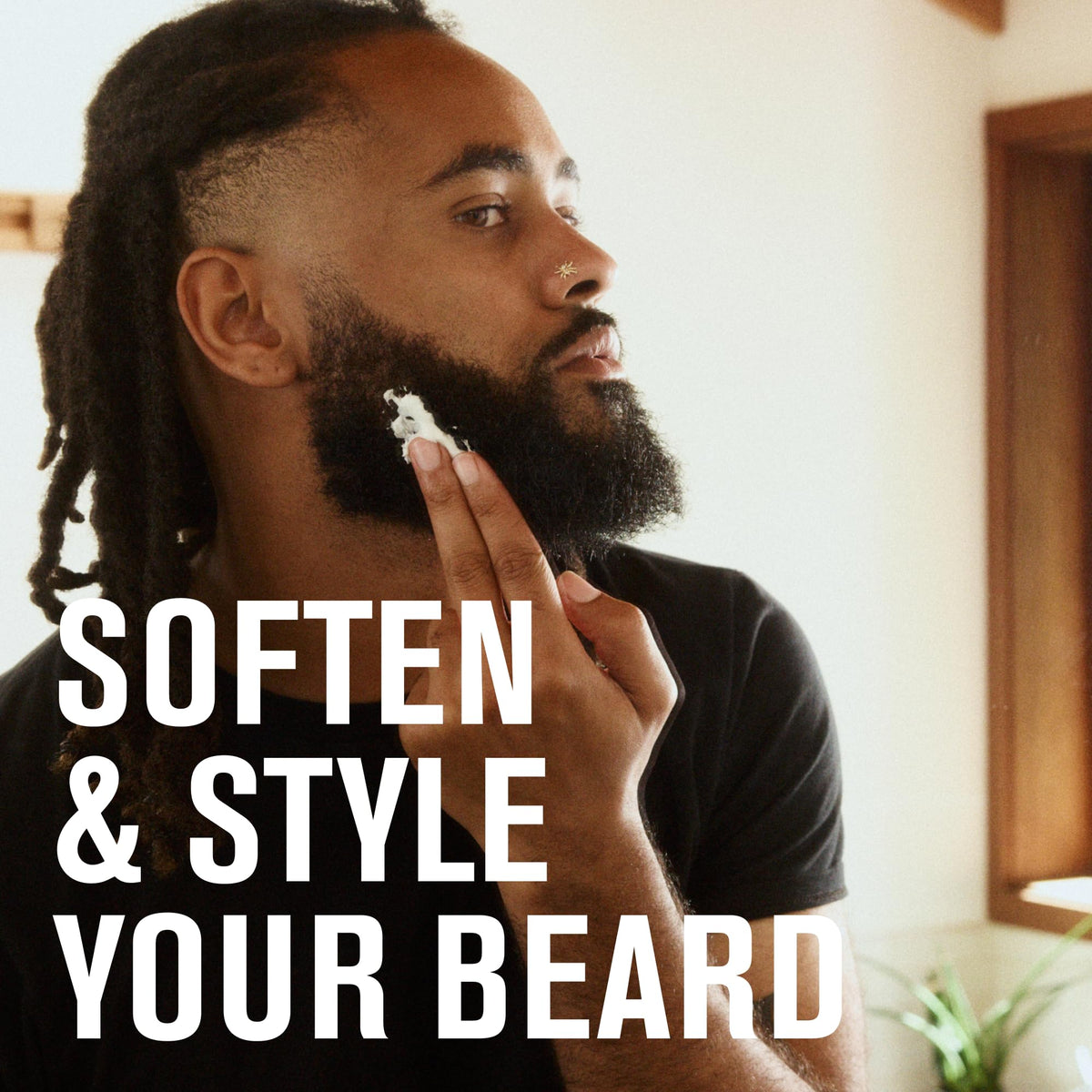 Every Man Jack Beard Butter in Sandalwood scent jar