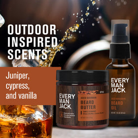 Every Man Jack beard butter jar showing texture