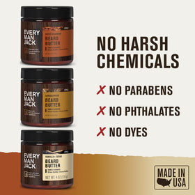 Every Man Jack Beard + Face Wash bottle