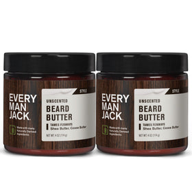 Every Man Jack Beard & Scruff Softening Butter 2pk front view