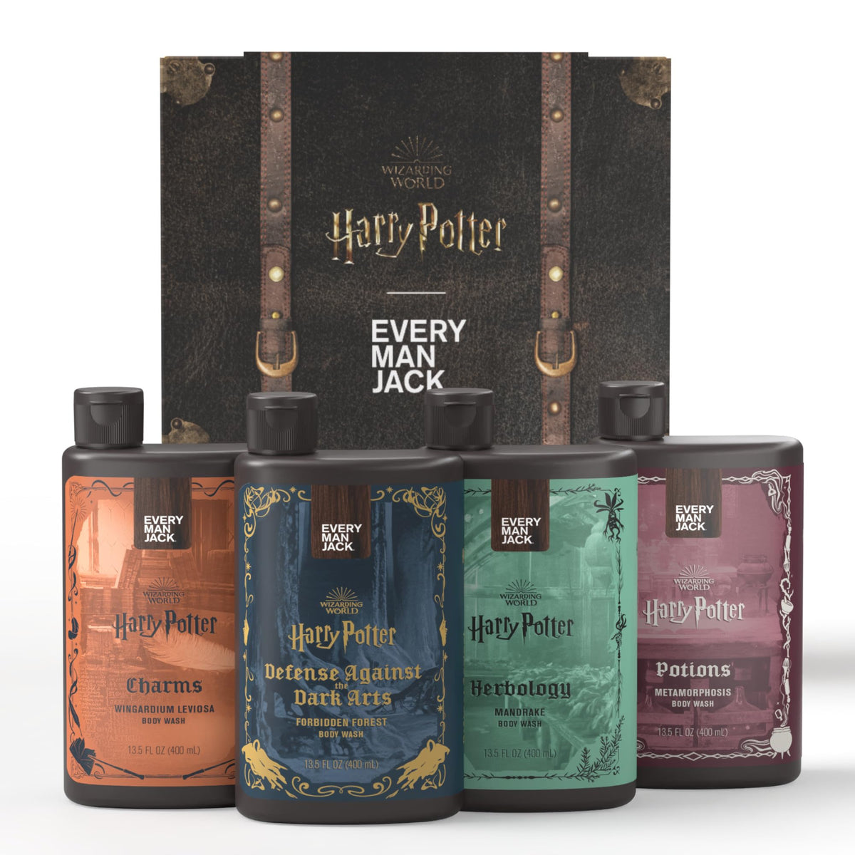 Every Man Jack Harry Potter Body Wash Gift Set front view