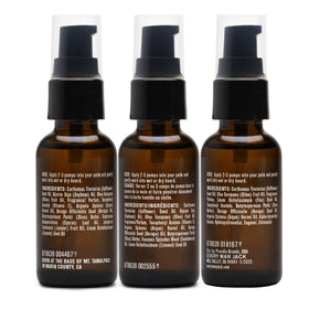 Every Man Jack Hydrating Beard Oil application on beard