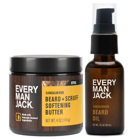 Every Man Jack Hydrating Beard Oil & Butter front view