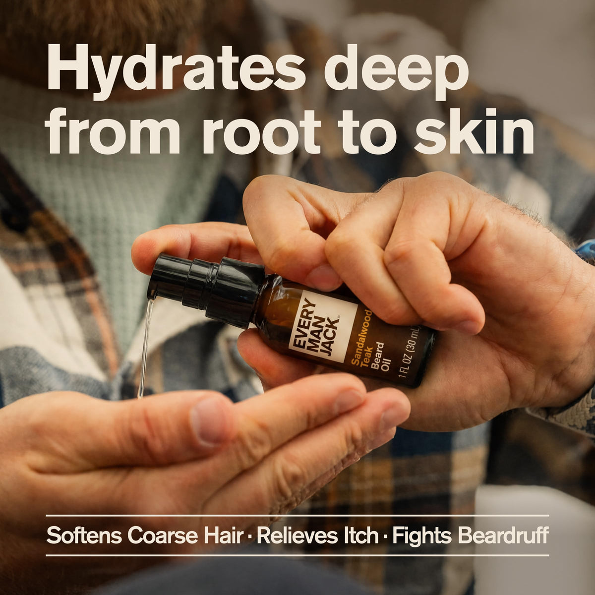 Every Man Jack Hydrating Beard Oil ingredients list
