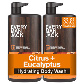 Every Man Jack Hydrating Body Wash Citrus Eucalyptus front view