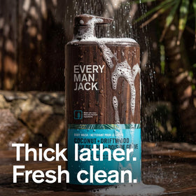 Every Man Jack Hydrating Body Wash Coconut Driftwood packaging