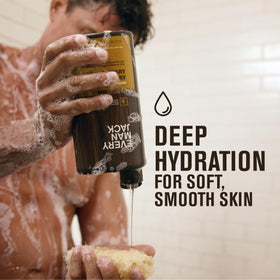 Every Man Jack Hydrating Body Wash Eucalyptus Mint bottle side view