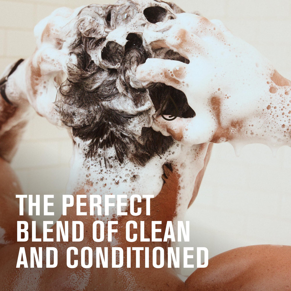 Every Man Jack Shampoo & Conditioner bottle with cedar and sage design
