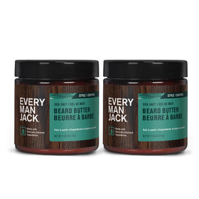 Every Man Jack Softening Scruff & Beard Butter 2pk packaging front view