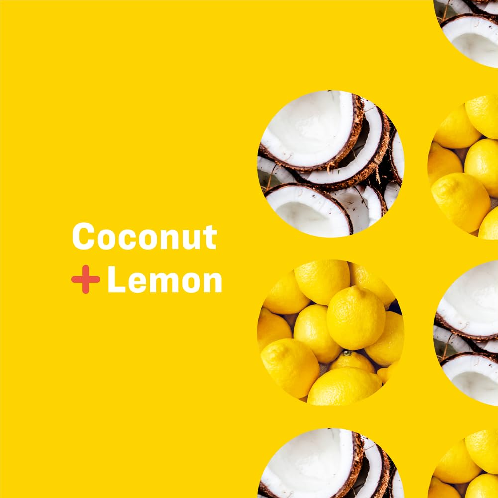 everyone 3-in-1 Soap Coconut Lemon 2oz bottle back view