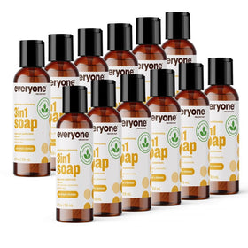 everyone 3-in-1 Soap Coconut Lemon 2oz bottle front view