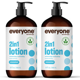 everyone for every body 2-in-1 Hand & Body Lotion 32 oz Unscented front view