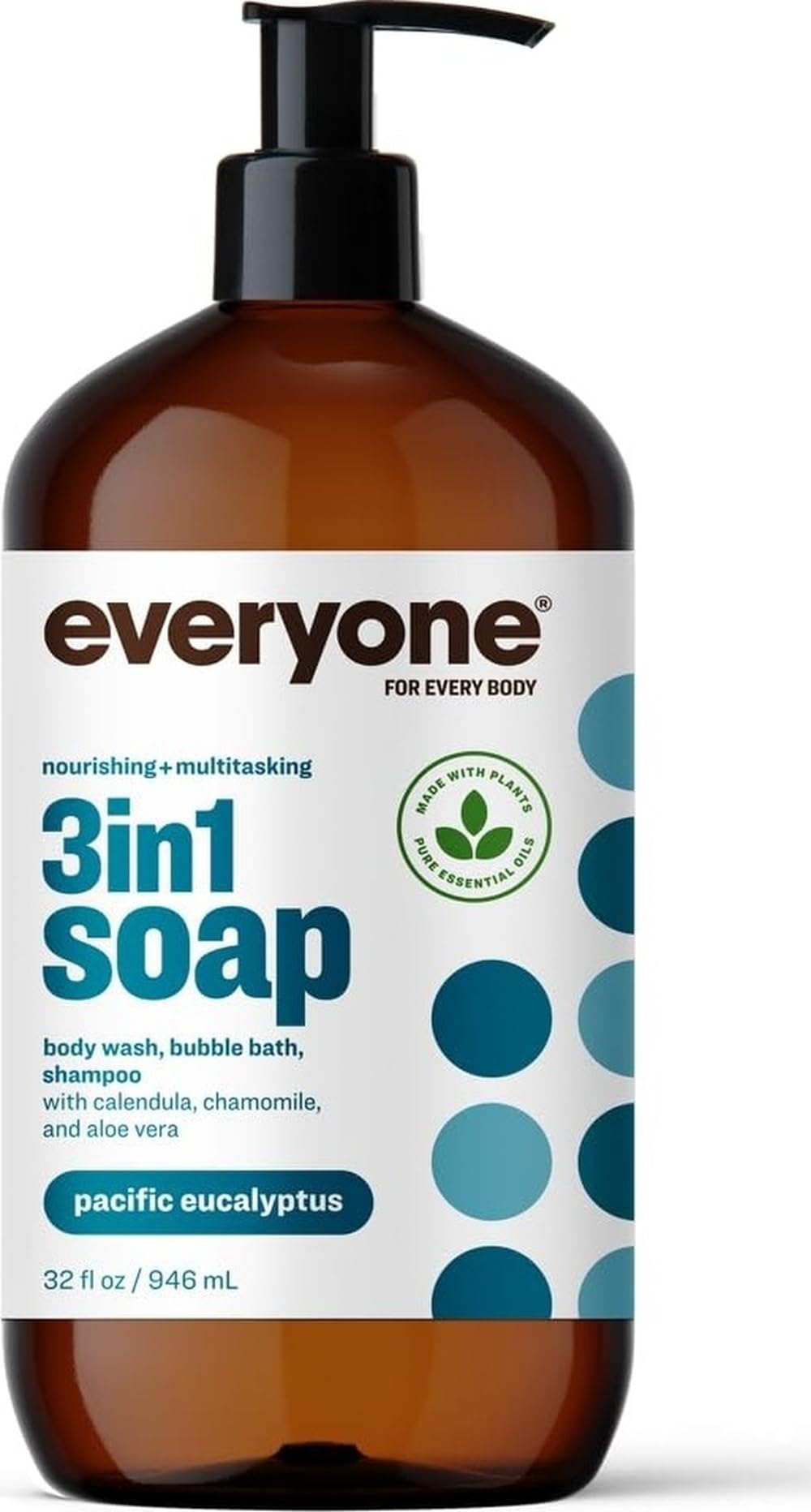everyone for every body SOAP PACIFIC EUCALYPTUS front view