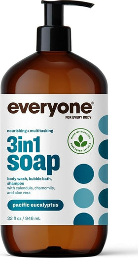 everyone for every body SOAP PACIFIC EUCALYPTUS front view