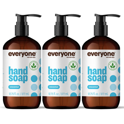 everyone Liquid Hand Soap 12.75 oz unscented front view