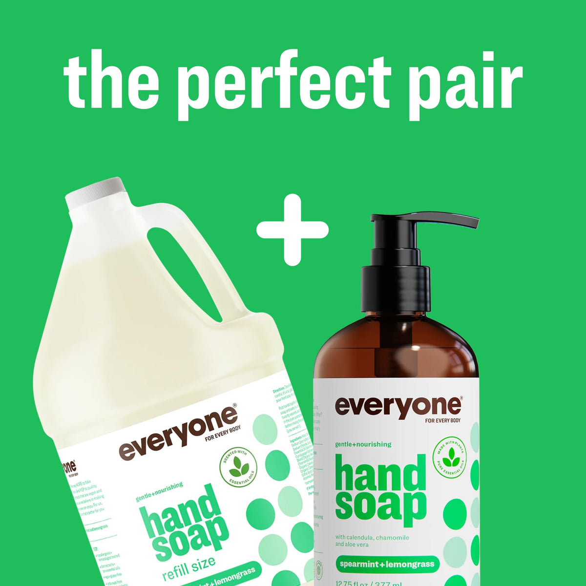 everyone Liquid Hand Soap Refill 1 Gallon in a bathroom setting