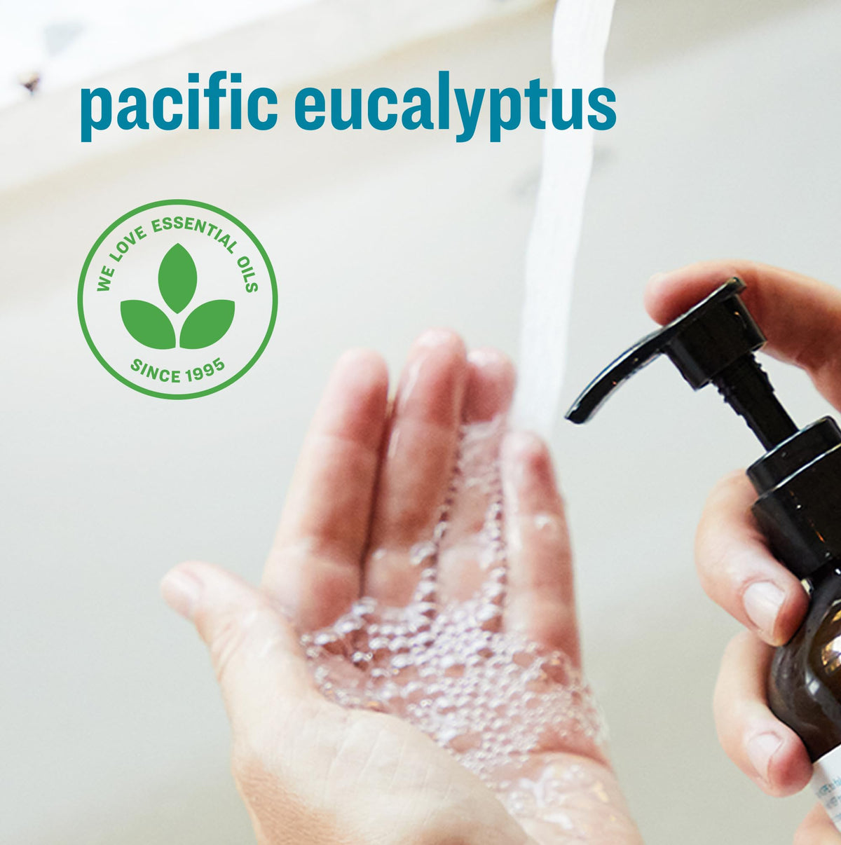 Everyone Liquid Hand Soap Refill 1 Gallon Pacific Eucalyptus side view